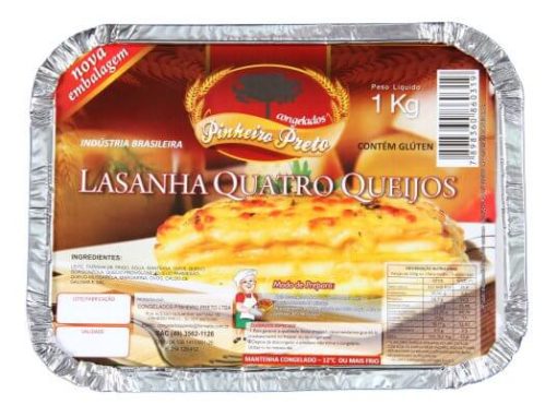 Lasanha Quatro Queijos